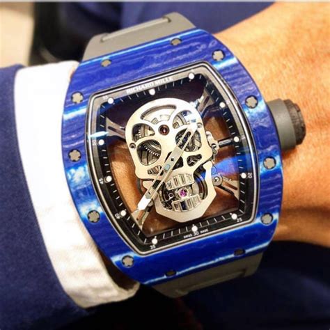 richard mille blue watch|orologio richard mille più costoso.